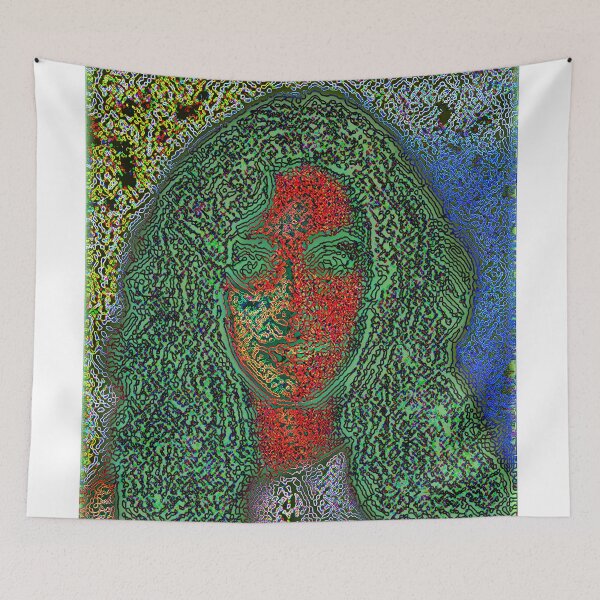 Item preview, Digital Etching of Jane Doe Female Portrait designed and sold by Jim Plaxco.