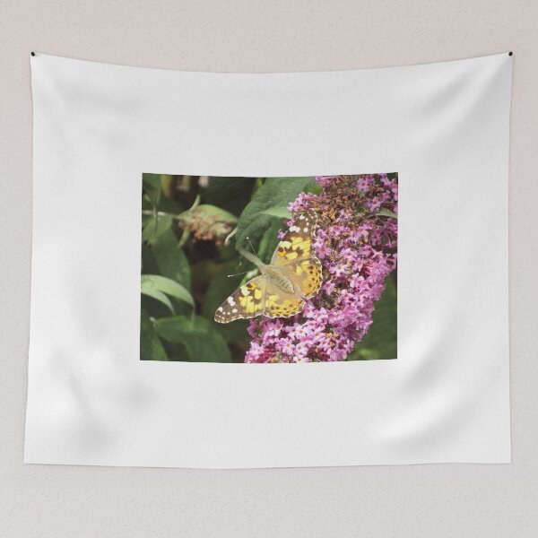 Item preview, Painted Lady - Butterfly on Buddleia designed and sold by TataniaRosa.