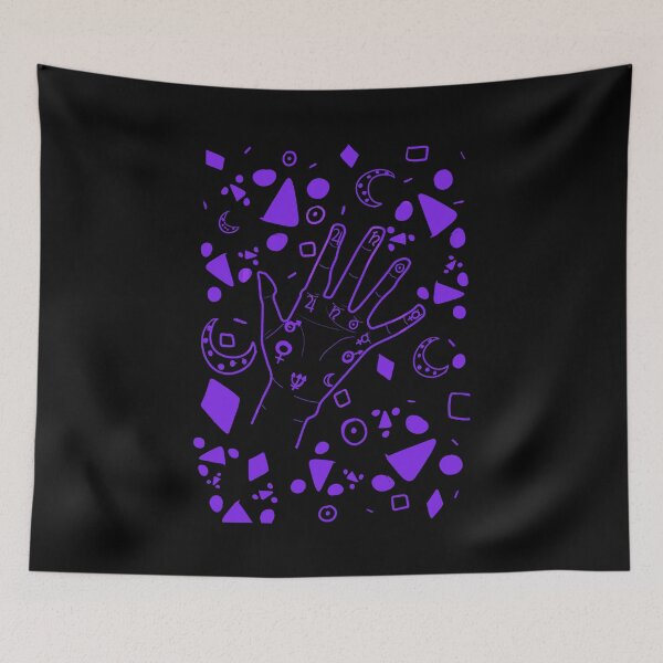 Item preview, Palmistry- Black & Violet designed and sold by AJWhereArtThou.