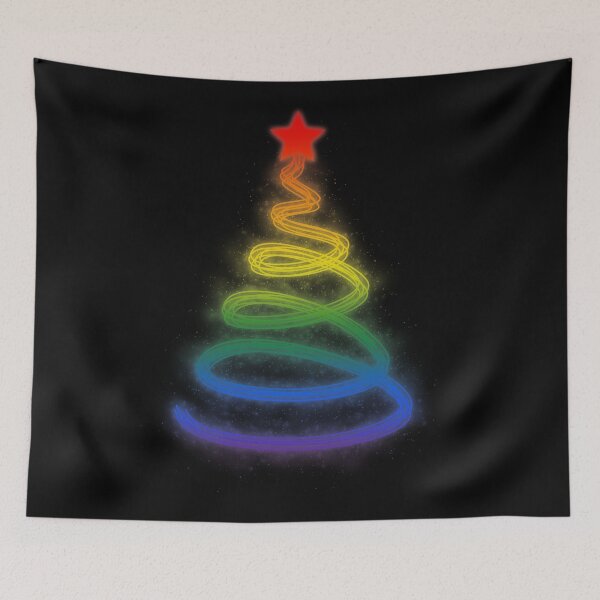 Item preview, LGBTQ christmas tree designed and sold by Margotte.