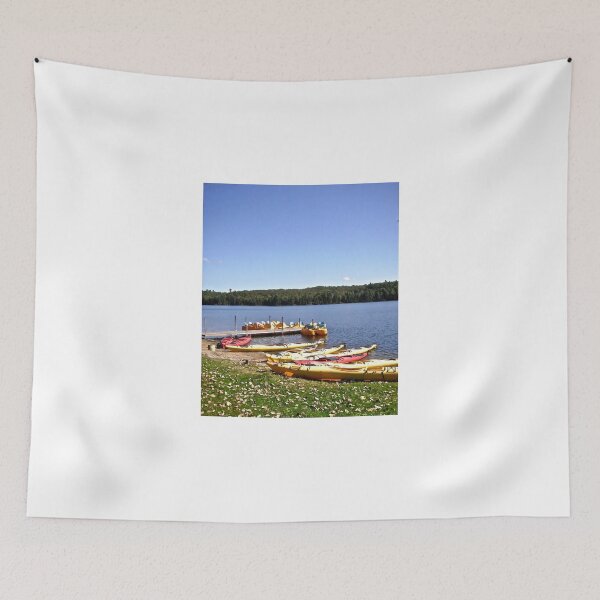 Item preview, Canoes at Lac Philippe, Quebec, Canada designed and sold by Shulie1.