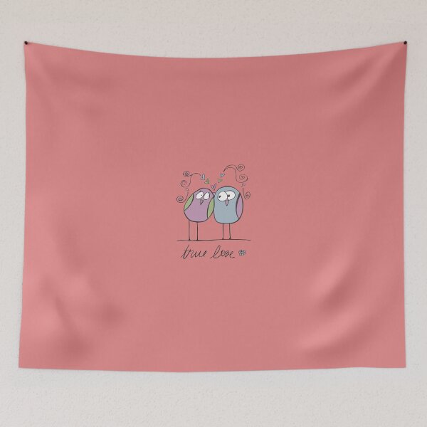Aperçu de l'œuvre True Love Birds Doodle créée et vendue par Tricia Michael.