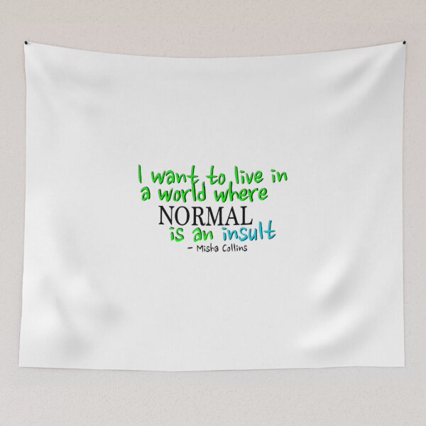 Item preview, Normal is an insult designed and sold by broadwaygal93.