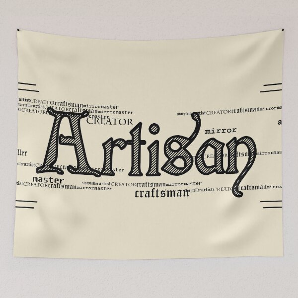 Item preview, Artisan - black designed and sold by SquareDog.