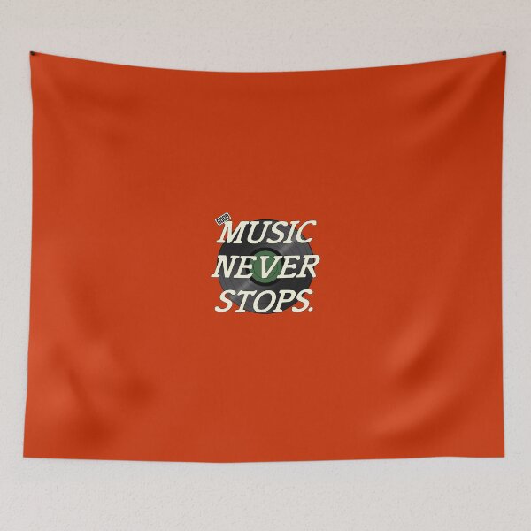 Item preview, Good Music Never Stops designed and sold by kashamo.