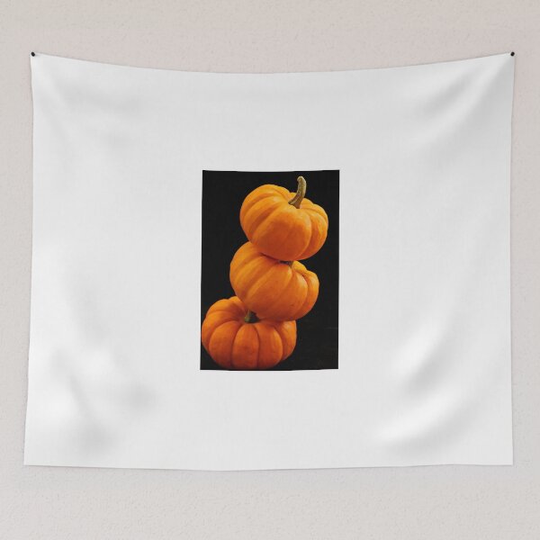 Item preview, Pumpkins on black background designed and sold by vm2002.