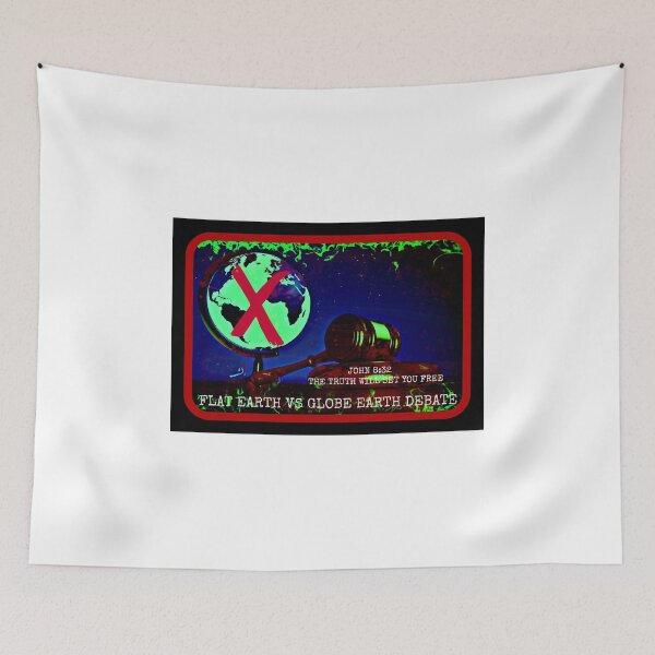 Item preview, FLAT EARTH VS GLOBE EARTH DEBATE designed and sold by DMEIERS.