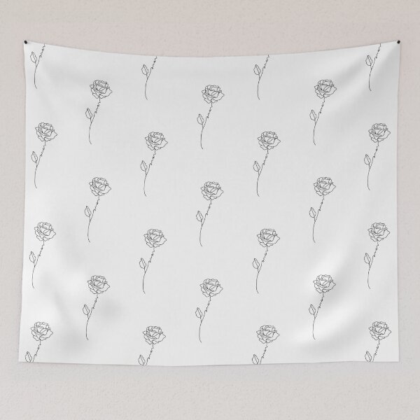 Item preview, Line Art Rose Love Stem designed and sold by Merlino214.