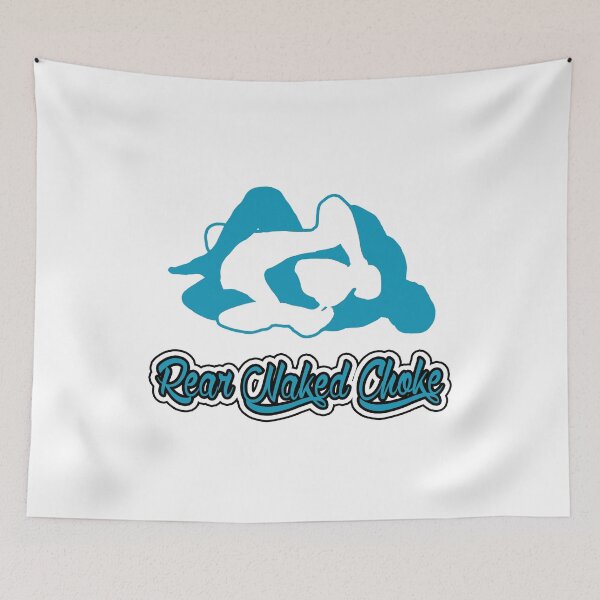 Item preview, Rear Naked Choke Mixed Martial Arts Blue  designed and sold by yin888.