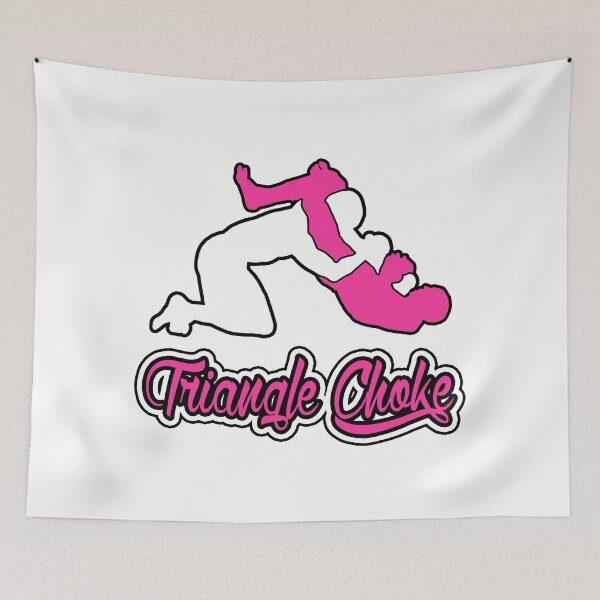 Item preview, Triangle Choke Mixed Martial Arts Pink  designed and sold by yin888.