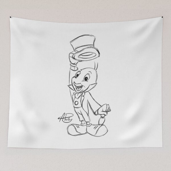 Item preview, Jiminy Cricket Sketch designed and sold by APParky.
