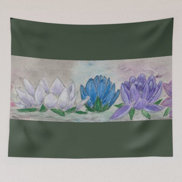 Item preview, Five Lotus Flowers designed and sold by Jen Hallbrown.