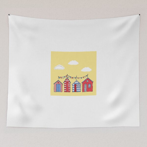 Item preview, beach huts designed and sold by Wendy Massey.