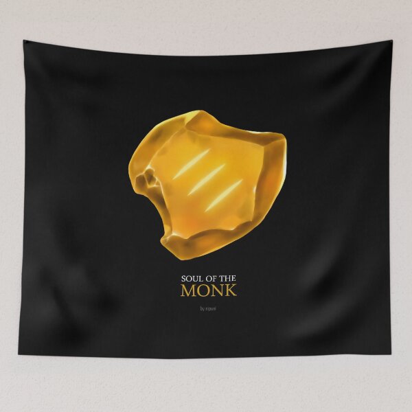 Item preview, Soul of the Monk -black designed and sold by nipuni.