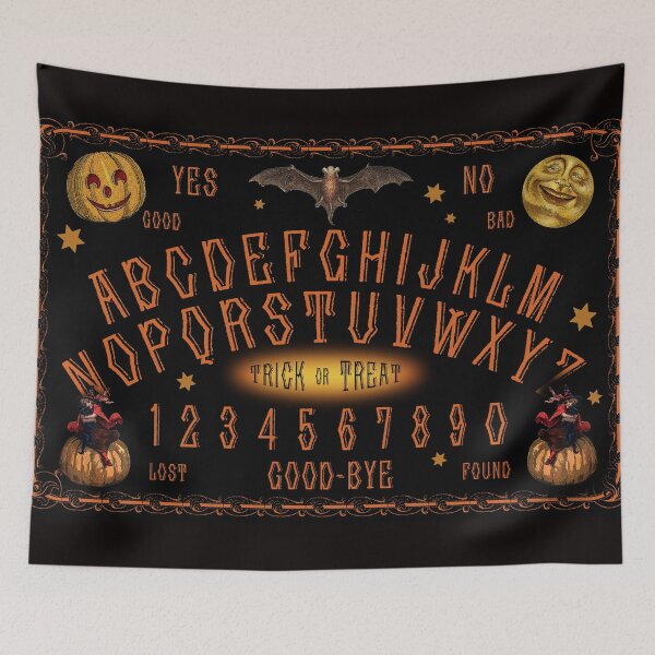 Item preview, Vintage-style Halloween Talking Board designed and sold by DuckSoupDotMe.