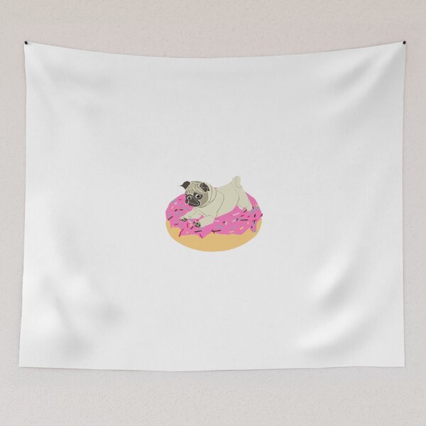 Item preview, Pug on a Donut designed and sold by nahrky.