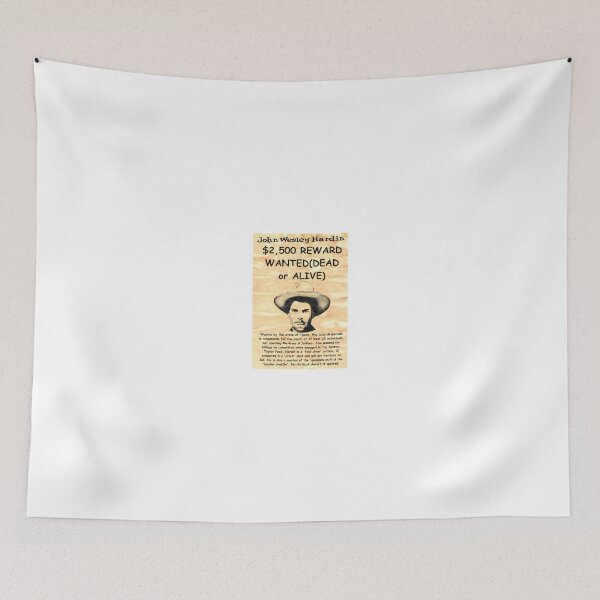Item preview, John Wesley Hardin Wanted designed and sold by Lawrence Baird.
