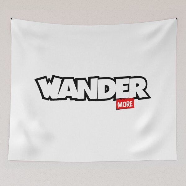Item preview, Wander More designed and sold by LudlumDesign.