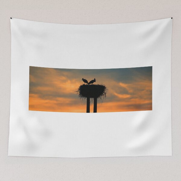 Item preview, Stork at sunset designed and sold by Srdjan Petrovic.