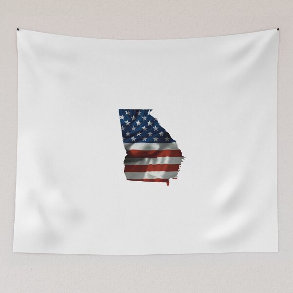 Item preview, Georgia American Flag Wrap designed and sold by AdventureFinder.