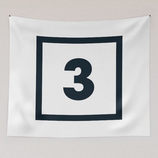 Item preview, Alphabet "3" designed and sold by Hell-Prints.