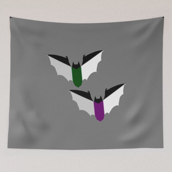 Item preview, Demiromantic Demisexual Pride Bats designed and sold by shaneisadragon.