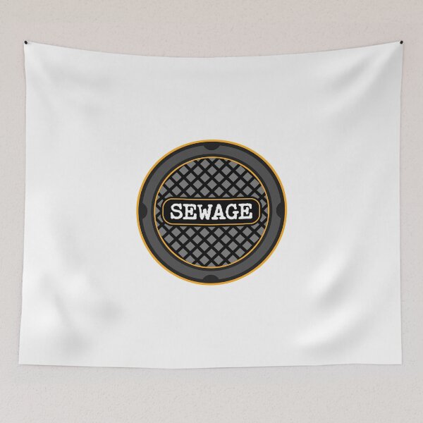 Item preview, LA Sewage Hockey Logo designed and sold by TheHockeyStore.
