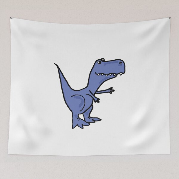 Item preview, Funky Blue T-Rex Dinosaur designed and sold by Nature's Fancy.