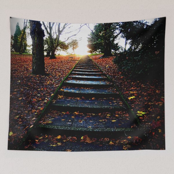 Aperçu de l'œuvre Autumn Path créée et vendue par thed4rkestrose.