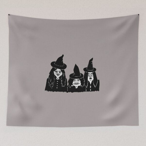 Item preview, halloween witches funny spooky and scary  designed and sold by pollywolly.