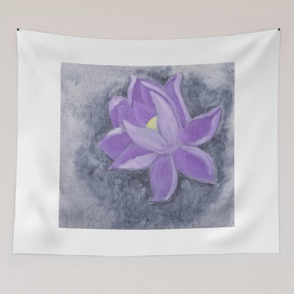 Item preview, Purple Lotus Flower designed and sold by Jen Hallbrown.