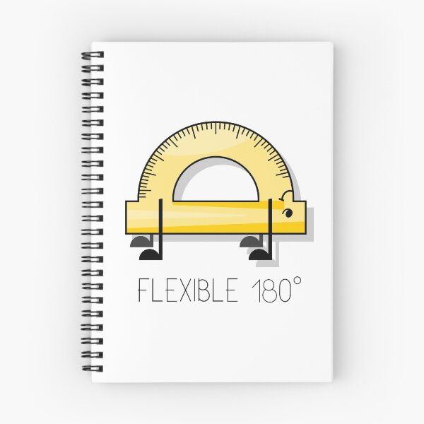 Item preview, Flexible protractor cartoon drawing  designed and sold by SooperYela.
