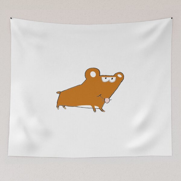 Item preview, Willy the Hamster taking a walk designed and sold by margaretafriden.
