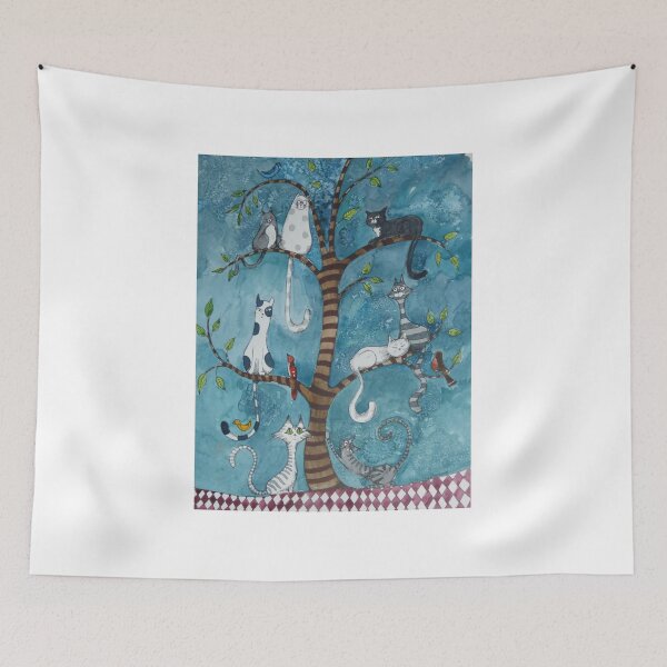 Item preview, cat family tree designed and sold by sanyijudit.
