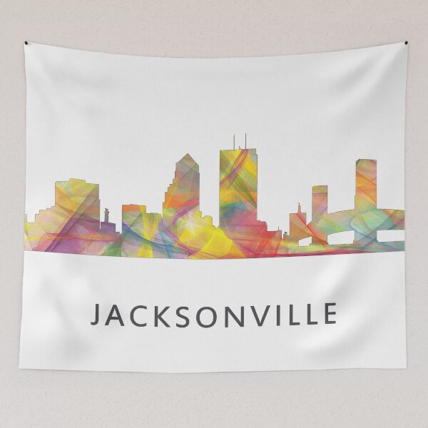 Item preview, Jacksonville, Florida Skyline WB1 designed and sold by Marlene Watson-Hall.