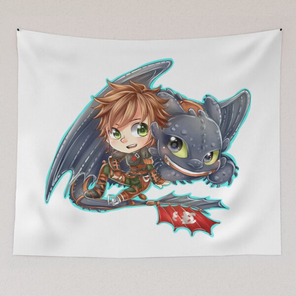 Item preview, Httyd 2 - Chibi Hiccup and Toothless designed and sold by ibahibut.