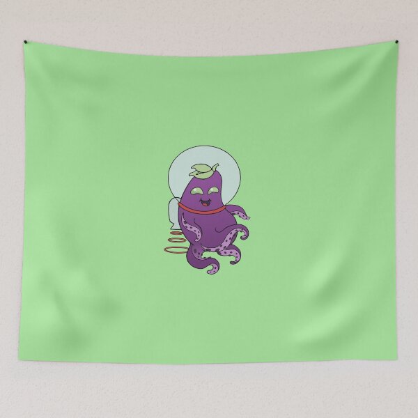 Item preview, Eggplant Alien designed and sold by Samantha Little.