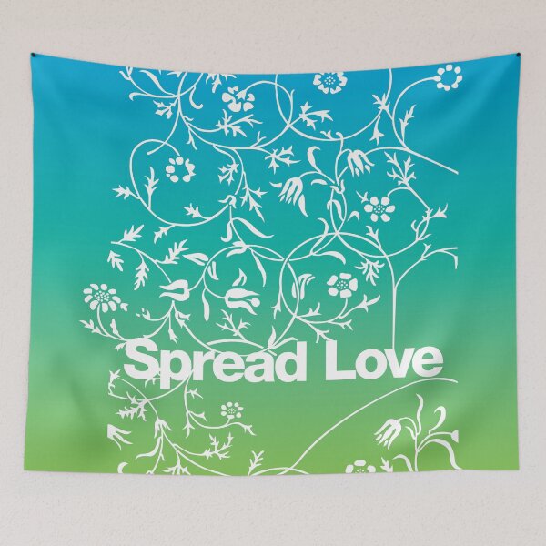 Item preview, Spread Love - BlueGreen designed and sold by tommyrockett.
