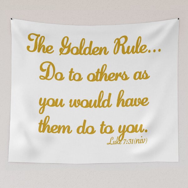 Item preview, THE GOLDEN RULE designed and sold by CalliopeSt.