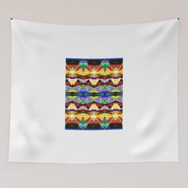Aperçu de l'œuvre Colorful Abstract Geometric Symmetry créée et vendue par Phil Perkins.