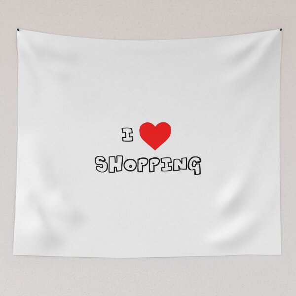 Item preview, I Heart Shopping designed and sold by PingusTees.