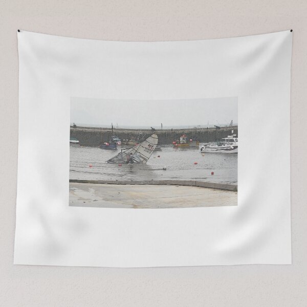 Item preview, Oops, man overboard...Lyme Harbour, Dorset UK designed and sold by lynn carter.