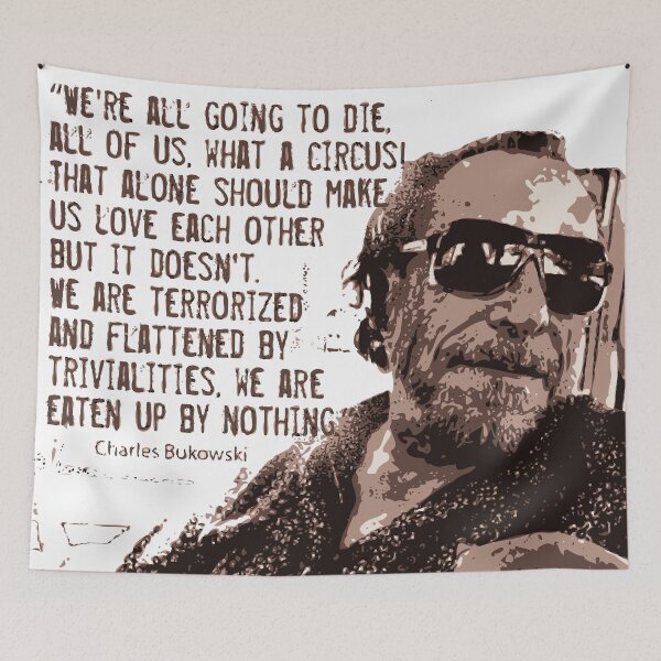 Item preview, Bukowski designed and sold by tropicofpisces.