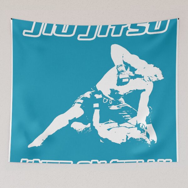 Item preview, Brazilian Jiu Jitsu Knee On Belly Blue designed and sold by yin888.