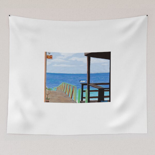 Item preview, Lookout on Grand Case beach designed and sold by Art by Margaret.
