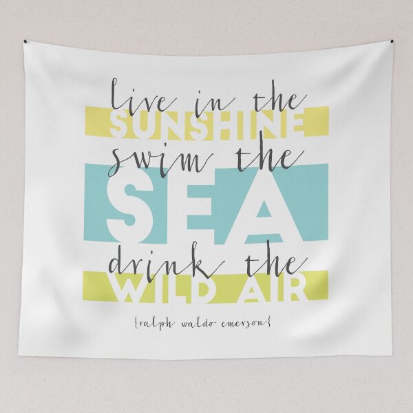 Item preview, Sunshine, sea & wild air designed and sold by danamaree.