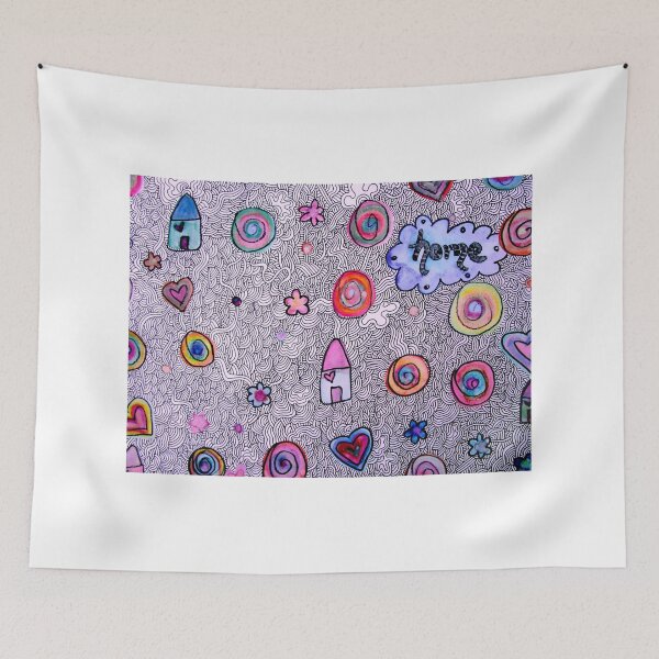 Item preview, Home Sweet Doodle Home designed and sold by Tricia Michael.