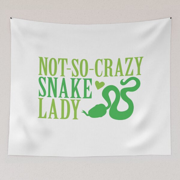 Item preview, NOT-SO-CRAZY Snake lady designed and sold by jazzydevil.