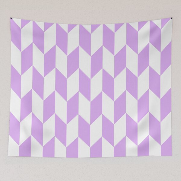 Item preview, Lilac Thick Offset Chevrons designed and sold by ImageNugget.