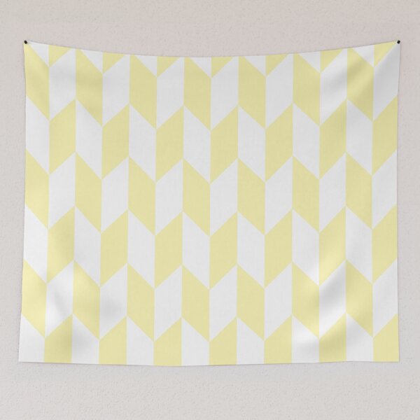 Item preview, Cream Thick Offset Chevrons designed and sold by ImageNugget.